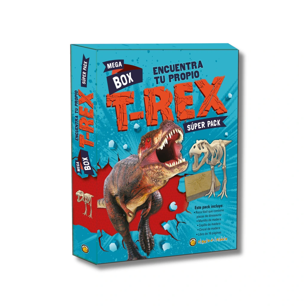Imagen de Mega Box: Encuentra tu propio T-Rex