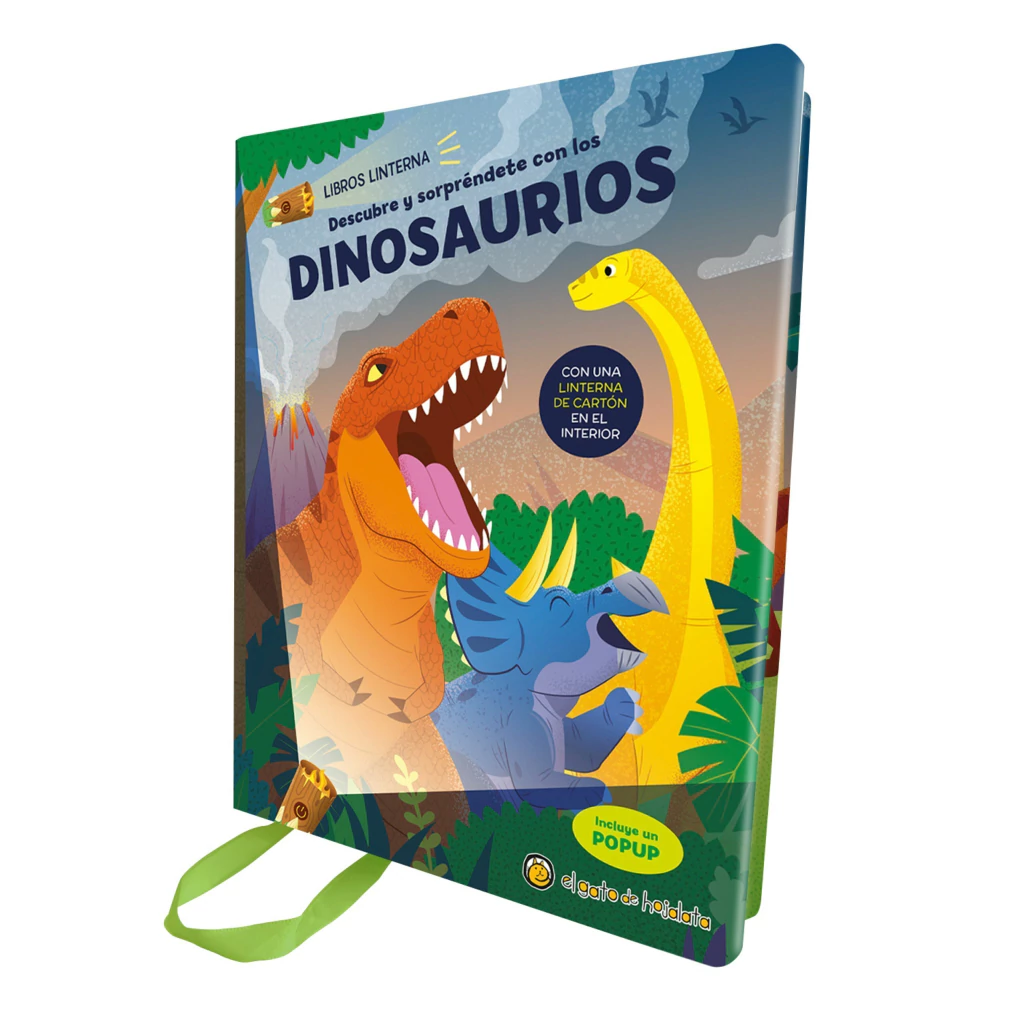 Imagen de Libro linterna: Dinosaurios